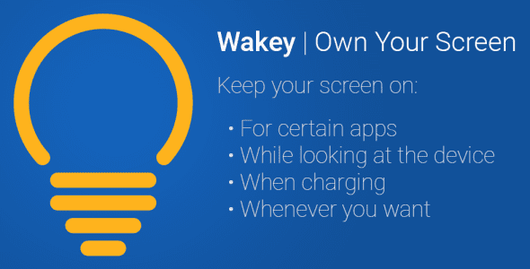 Wakey: Keep Screen On (PREMIUM) 10.1.4 Apk for Android 1 wakey android cover