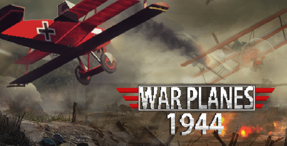 Warplanes 1944 WW2 War Flight 1.1 Apk + Mod for Android 1 warplanes 1944 cover