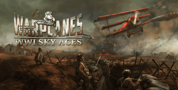 warplanes ww1 sky aces cover