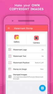 Watermark Stamp: Text on Photo 1.4.2 Apk for Android 3