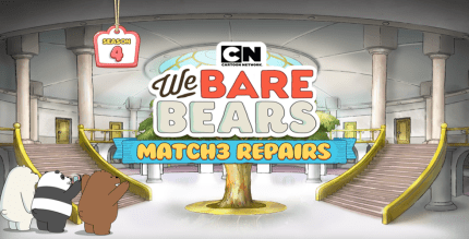 we bare bears match3 repairs cover