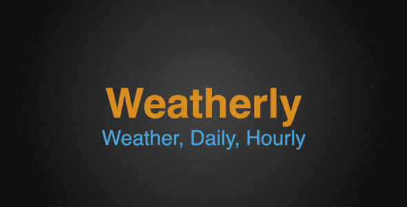 Weather by Weatherly Pro 1.0.103 Apk for Android 1 weather by weatherly pro cover