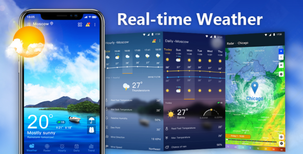 Weather Live: Weather Forecast 1.0.11 Apk for Android 1 weather live android cover