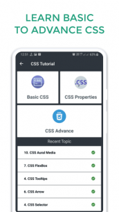 Web Development PRO (HTML, CSS) 1.0 Apk for Android 5
