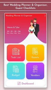 Wedding Planner & Organizer, Guest Checklists (PRO) 1.2 Apk for Android 2