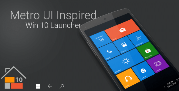 Win 10 Launcher (PRO) 8.26 Apk for Android 1 win 10 launcher pro android cover