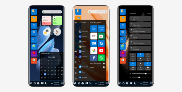 Win 11 Launcher (PREMIUM) 9.05 Apk for Android 1 win 11 launcher cover