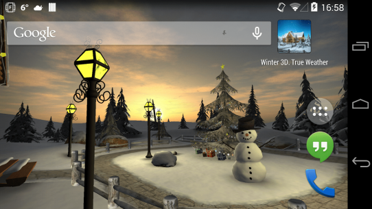 Winter 3D, True Weather 2.03 Apk for Android 4