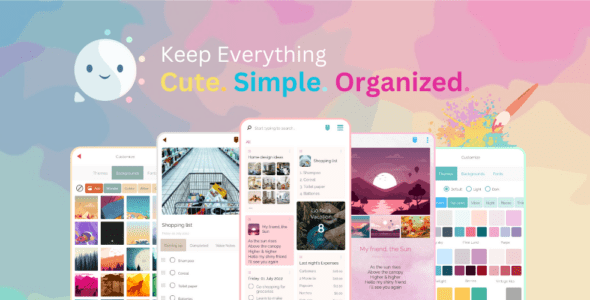 Wondr Note: Cute Notes & Lists (PREMIUM) 10.9 Apk for Android 1 wondr note android cover