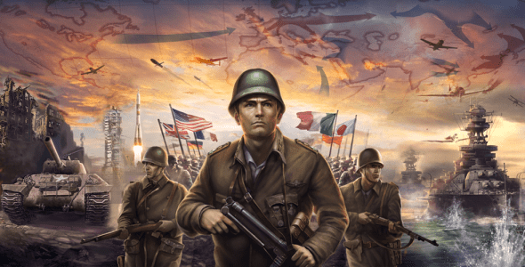 World Conqueror 3-WW2 Strategy 1.8.4 Apk + Mod for Android 1 world conqueror 3 android cover