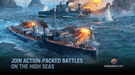 World of Warships Blitz War 7.5.0 Apk for Android 2