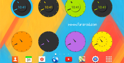 wow kitkat clock widgets cover