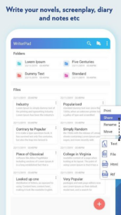 WriterPad – Write Novels, Scre (PRO) 1.12 Apk for Android 2