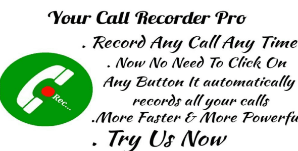 your call recorder pro cover