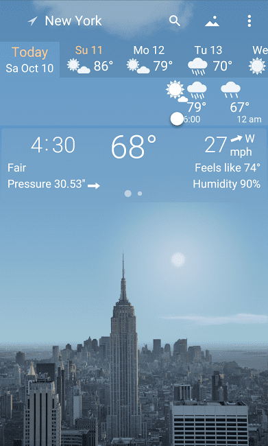 YoWindow Weather 2.49.5 Apk for Android 1