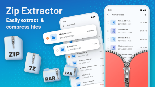 Zip Extractor – UnZIP & UnRAR (PRO) 3.3.2 Apk for Android 1