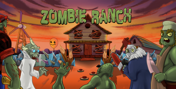 Zombies Ranch. Zombie shooting games 3.0.9 Apk + Mod for Android 1 zombie ranch android cover