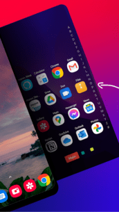 Zone Edge Launcher and drawer 0.4.8 Apk for Android 2