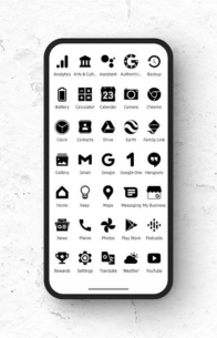 Zwart – Black Icon Pack 24.5.10 Apk for Android 1